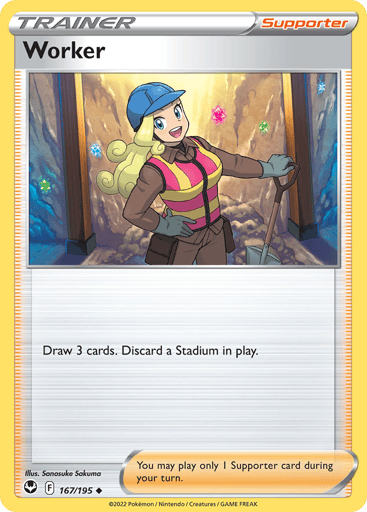 Worker — Silver Tempest #167