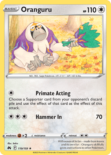Oranguru — Crown Zenith #119