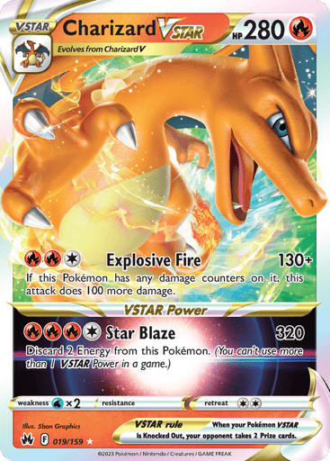 Charizard VSTAR — Crown Zenith #19