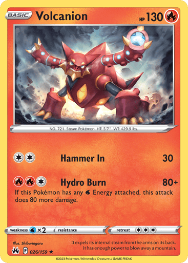 Volcanion — Crown Zenith #26
