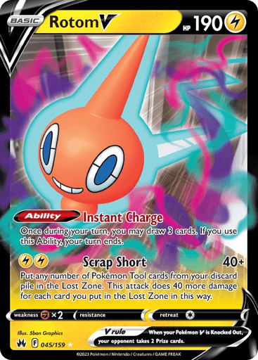 Rotom V — Crown Zenith #45