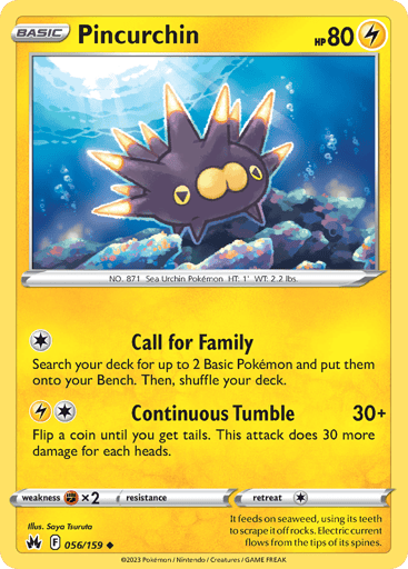 Pincurchin — Crown Zenith #56