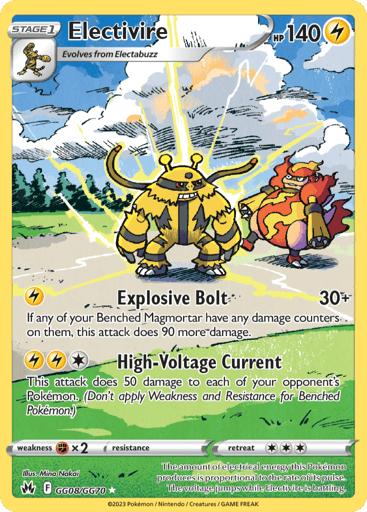 Electivire — Crown Zenith Galarian Gallery #GG08