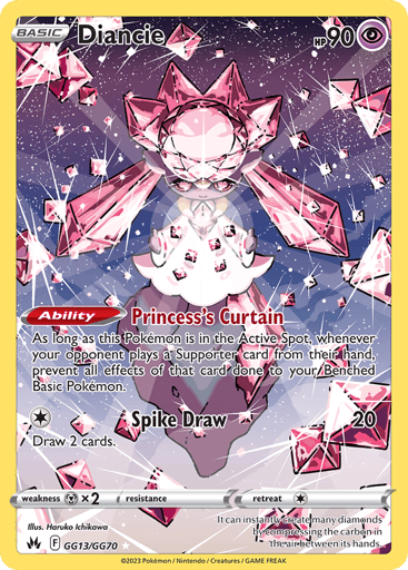 Diancie — Crown Zenith Galarian Gallery #GG13