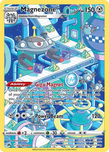 Magnezone — Crown Zenith Galarian Gallery #GG18