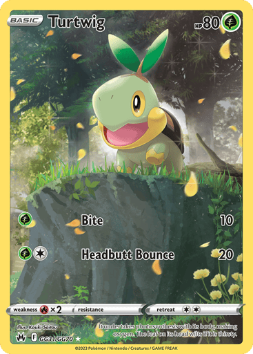 Turtwig — Crown Zenith Galarian Gallery #GG31