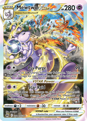 Mewtwo VSTAR — Crown Zenith Galarian Gallery #GG44