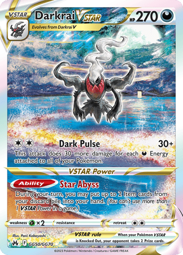 Darkrai VSTAR — Crown Zenith Galarian Gallery #GG50