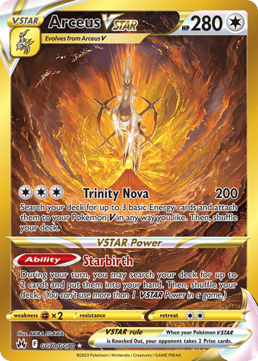 Arceus VSTAR — Crown Zenith Galarian Gallery #GG70
