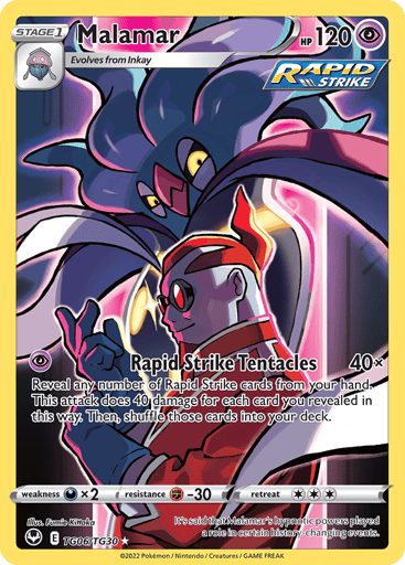 Malamar — Silver Tempest Trainer Gallery #TG06