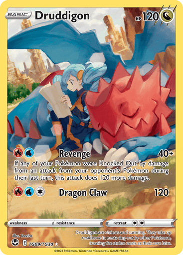 Druddigon — Silver Tempest Trainer Gallery #TG09