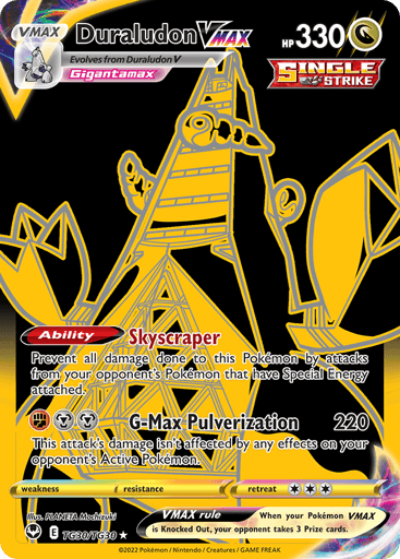 Duraludon VMAX — Silver Tempest Trainer Gallery #TG30