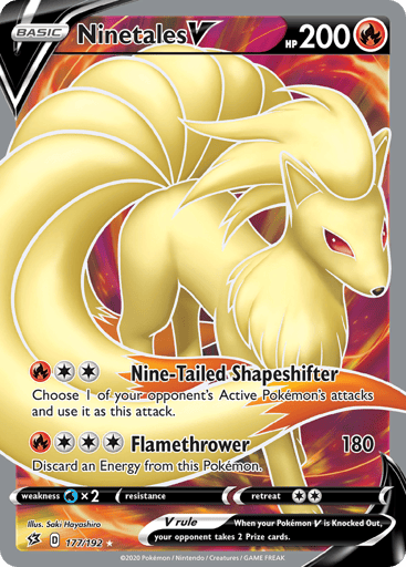 Ninetales V — Rebel Clash #177