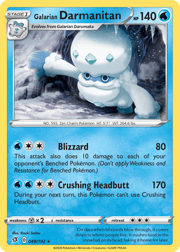 Galarian Darmanitan — Rebel Clash #48
