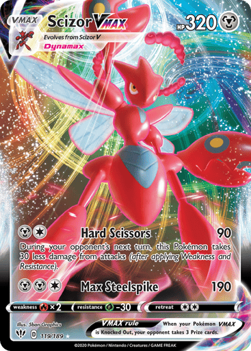 Scizor VMAX — Darkness Ablaze #119