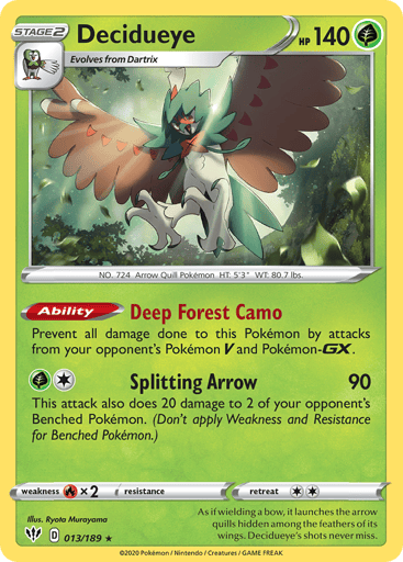 Decidueye — Darkness Ablaze #13
