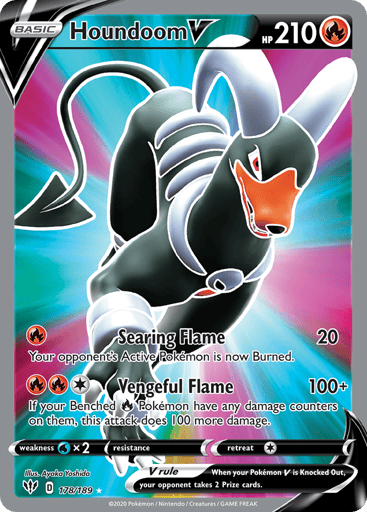 Houndoom V — Darkness Ablaze #178