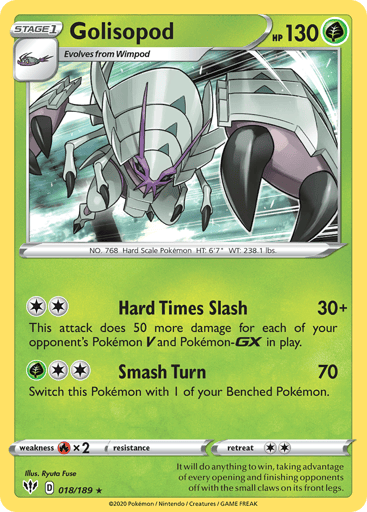 Golisopod — Darkness Ablaze #18