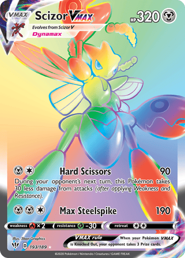 Scizor VMAX — Darkness Ablaze #193