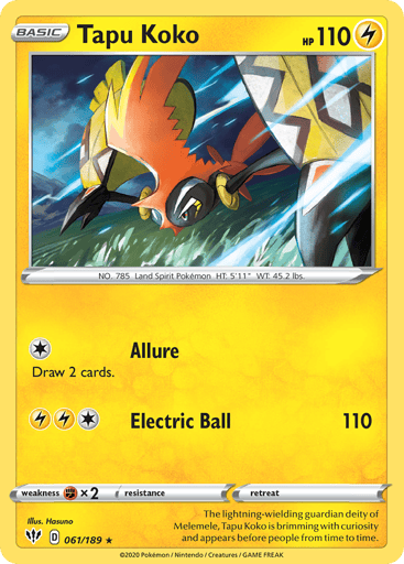 Tapu Koko — Darkness Ablaze #61