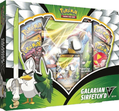 Darkness Ablaze Galarian Sirfetch'd V Box
