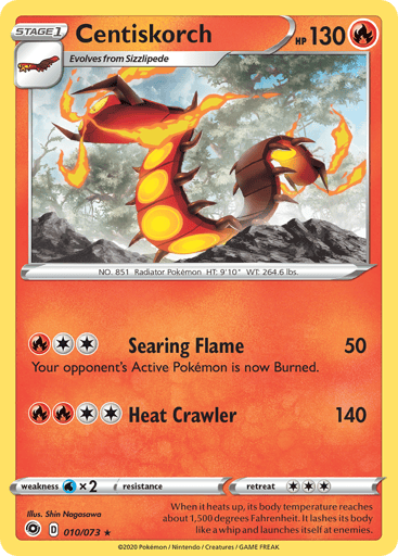Centiskorch — Champion's Path #10