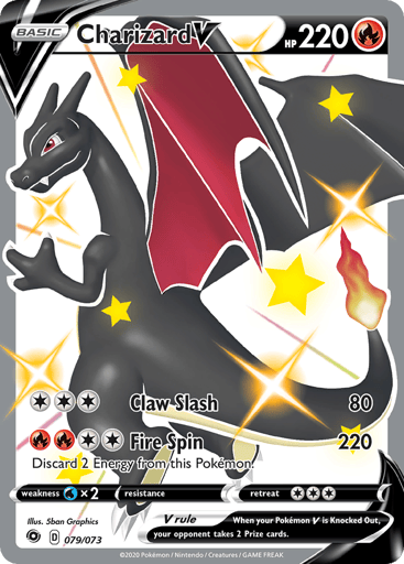 Charizard V — Champion's Path #79