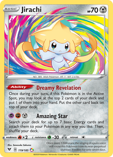 Jirachi — Vivid Voltage #119