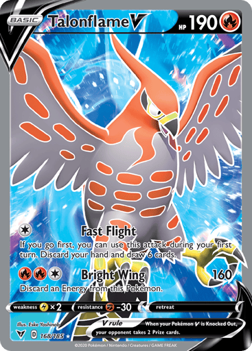 Talonflame V — Vivid Voltage #168