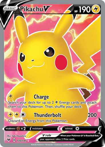 Pikachu V — Vivid Voltage #170