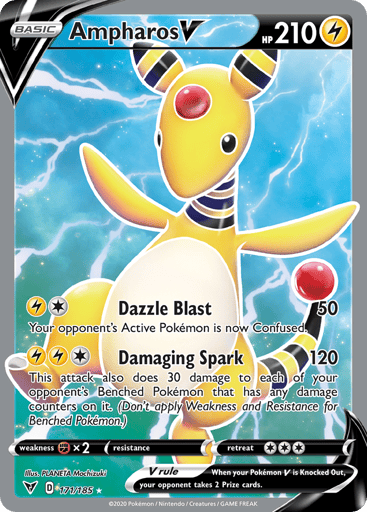 Ampharos V — Vivid Voltage #171