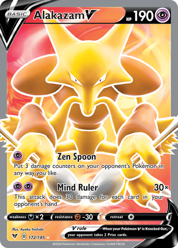 Alakazam V — Vivid Voltage #172