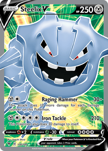 Steelix V — Vivid Voltage #176