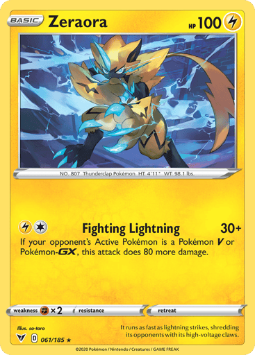 Zeraora — Vivid Voltage #61