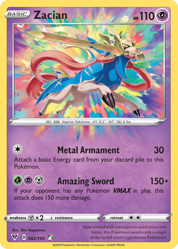 Zacian — Vivid Voltage #82