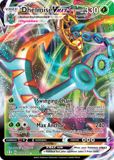 Dhelmise VMAX — Shining Fates #10