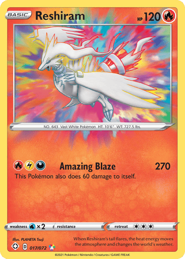 Reshiram — Shining Fates #17