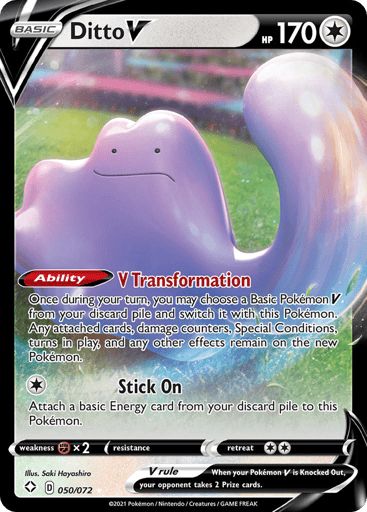 Ditto V — Shining Fates #50