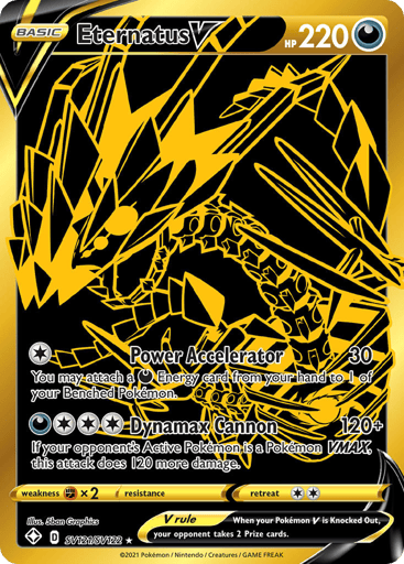 Eternatus V — Shining Fates Shiny Vault #SV121