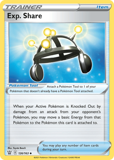 Exp. Share — Battle Styles #126
