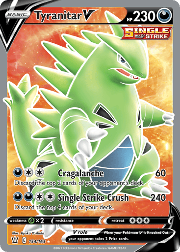 Tyranitar V — Battle Styles #154
