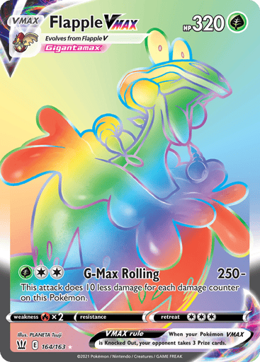 Flapple VMAX — Battle Styles #164