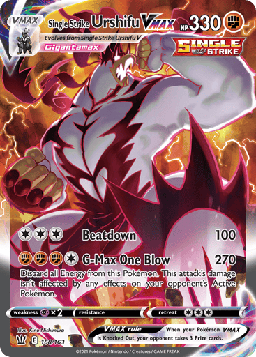 Single Strike Urshifu VMAX — Battle Styles #168