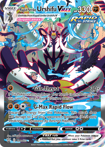 Rapid Strike Urshifu VMAX — Battle Styles #170