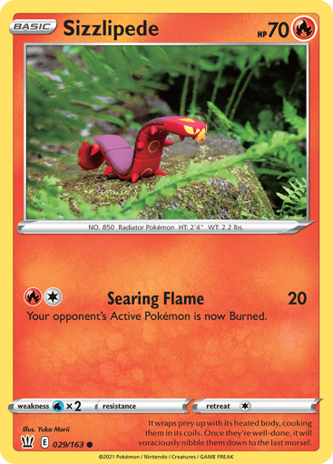 Sizzlipede — Battle Styles #29