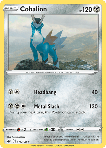 Cobalion — Chilling Reign #114