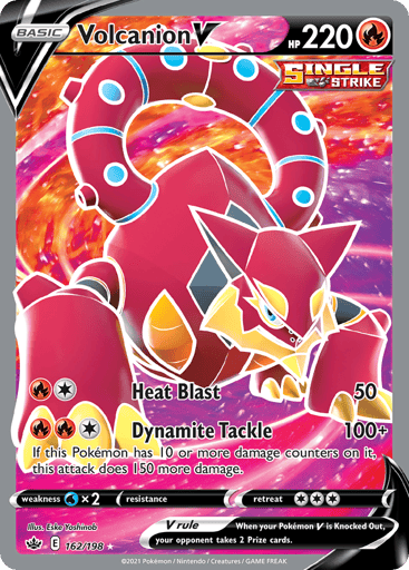 Volcanion V — Chilling Reign #162