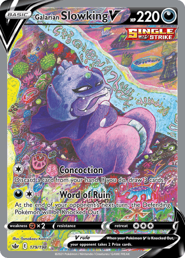 Galarian Slowking V — Chilling Reign #179