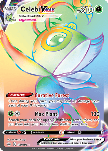 Celebi VMAX — Chilling Reign #199