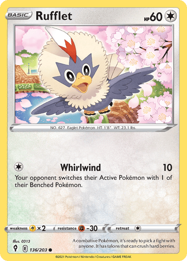 Rufflet — Evolving Skies #136